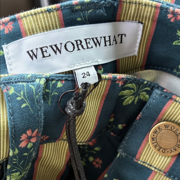 NWT We Wore What Mid Rise Ankle Flare Pant - Picture 5 of 8